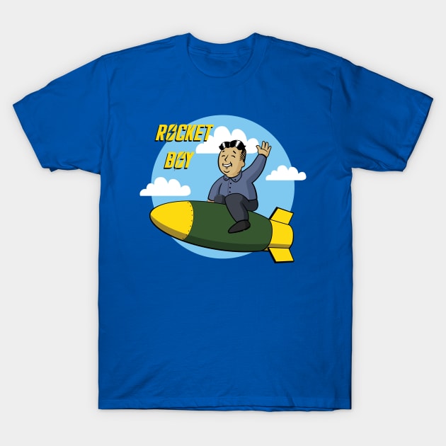 Rocket Boy T-Shirt by hey_dlhz